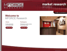 Tablet Screenshot of mforce.net